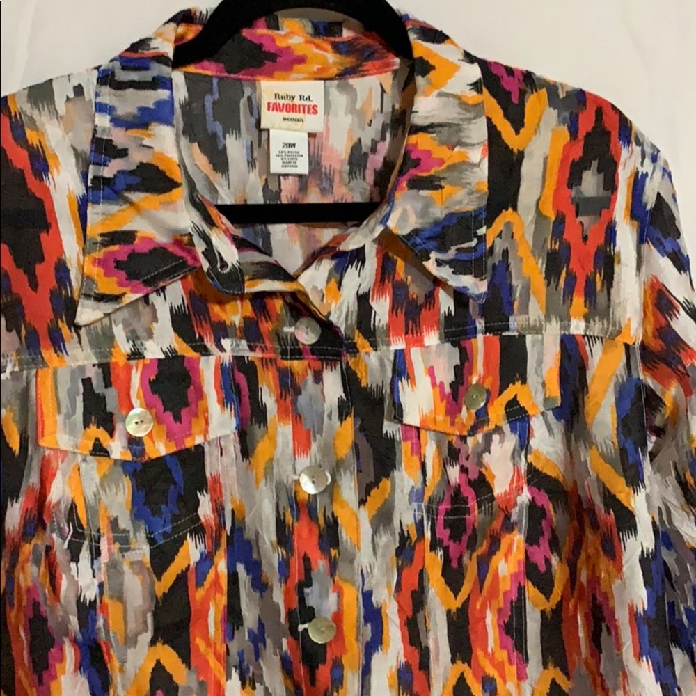 Ruby Rd. Favorites Blouse, NWOT, Size 20W